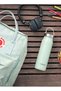 Klunken Vacuum Bottle 0.5L - Mint Stainless Steel 18/8 Double-Wall Vacuum Insulated Water Bottle – 500ml Cork Screw Lid with Webbing Strap, Leak-Resistant Hot & Cold Drink Flask for Outdoor Use - 4