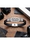 💎   Premium Motif Adjustable Cord Men's Leather and Steel Bracelet 31834B23Dd4 - 23 cm - 4