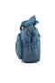 Crinkle / Clinkir Waterproof Fabric Multi-Compartment Cross Arm And Shoulder Messenger Bag Indigo Blue 9507 - 4