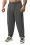 Men's Loose Fit Baggy Cut Sweatpants Gym Pants Pnt1356