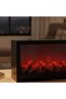 Cyra Led Table Stone Fireplace 45x10x20cm - Black - 2