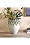 Bianca Porcelain Handmade Vase 27x27x31cm - Blue