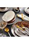 Savanna New Bone China Mug 354ml -warm Gold & Black - 5