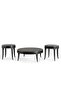 Quasar Coffee Table Set - Black - 6