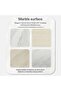 Vadin End Table Marble - White Black - 7