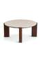 Latasha Coffee Table Marble - Beige Brown - 5