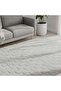 Fontana Soft Touch Shaggy Rug 160x230cm - Silver