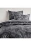 Designora Floral 3-piece Comforter Set 240x260cm - Charcoal - 2