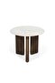 Tinos End Table Marble - Beige Brown - 3