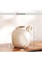Odin Ceramic Vase With Handle 24.7x21.2x24cm - Light Grey - 6