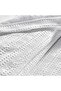 Waffle Stripe 3- Piece King Comforter Set 240x260cm - White - 3