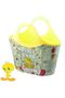 Multi-Purpose Yellow Children's Daily & Beach Bag - Peace Love Green Tweety Model - 5 LT - 4