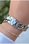 2 Year Warranty Invoiced Steel Chain Cord Women's Watch - cm Bracelet Gifted - 5