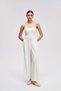 Wide Leg Solid Trousers - 3