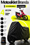 Motorcycle Tarpaulin Arora Hurricane Black Waterproof and Durable (Thickest) Fabric for Life Use