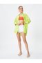 Long Sleeve Shirt Back Printed Buttoned Cotton - 2