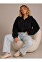 Women's Hooded Soft Plush Jacket - 5