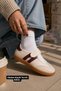 Full Anatomical Sports Ballerina Casual Shoes Classic Shoes Women's Ballerina Black White
