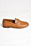 S944037903 Tan Genuine Leather Women's Ballerinas - 6