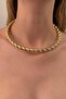 Steel Serena Twist Chain Necklace - 2