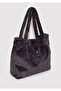 Anthracite Plush Shoulder Bag 197617-80867 - 4