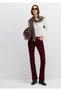 Molly Burgundy Velvet Trousers 1013689467