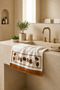 Towel 50 cm X 90 cm - 100% Cotton - Embroidered - 2