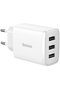 Priza 3xUSB, 17W - (CCXJ020102) - White