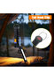 Small Portable COB LED Flashlight USB Rechargeable Work Light Magnetic Lanterna Hanging Lamp with Bu - 2