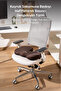 Visco Orthopedic, Non-Slip Base, Office, Car, Coccyx Sitting Cushion, 45X34X7Cm - 3