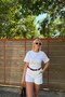 CYCLING COLLAR CROP BLUZ