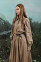 Camel Shirt and Skirt Set - 3