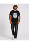 Men's Oversize Crew Neck T-Shirt Imagine 26132 Black - 4