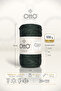 Coco • Dark Green • 5-Pack × 100 Gr / 125 m • 2 mm • Glitter, Cotton Thread • Bag, Accessories - 2
