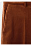Velvet fabric pants - 5