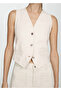 Denim Vest with Buttons - 6