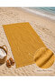 4 Layers 100% Cotton Muslin Beach Towel 100X200 cm Quick Drying Large Size Soft Towel with Tassels - 3