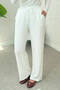 Bürümcük Pocketed Trousers 2392 - White - 3