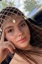 Women's Handcrafted Knitted Beanie Hat Marina Shell Khaki – Bohemian Summer Accessory with Sea Shells - 5