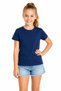 Indigo Blue Short Sleeve Kids T-Shirt - Cotton Combed Anti-Sweat Premium Indigo Kids T-Shirt - 2
