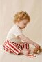 Bright Days Striped Organic Certified Baby Pants - 5