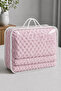 Petek Wellsoft Double Bedspread Set 230X250Cm - Luxury Soft Textured with 2 Pillows - Pink - 4