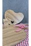 Valentine's Day Series Presentation Cutting Board and Stand 3 Pieces Wooden Look 8 mm Mdf - 4