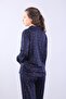 3306 Milan Soft Shirt Collar Long Sleeve Long Bottom Pajama Set - 4