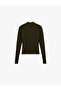 X Sima Tarkan - Light Mock Neck Long Sleeve Knitwear Sweater - 4