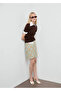 Checkered Short Skirt - 7