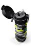 Kids Black Gray Camouflage Patterned Straw and Direct Drinking Steel Thermos 500 ml 31909 - 2