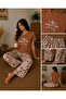Women's Pajama Set Women's Modal Fabric Luxury Pajama Set Silky Textured Extra Soft Comfortable Cut - 3