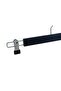 Wooden 8131 Latch Hanger for Pants and Skirts, Black Color, 1 Piece - 3