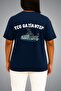 Oversize Tcg Gaziantep Cruise Themed Pocket and Back Printed Unisex T-Shirt - 4